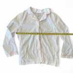 Brooks Brothers White Pajamas Pink Piping Large Photo 2