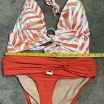 Carmen Marc Valvo New. tangerine bikini. M/S. Retails $154 Photo 8