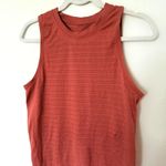 Lululemon Breeze By Muscle II Copper Clay Tank Top Relaxed Fit Hip Length Sz 6 Orange Photo 9