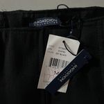 Magaschoni Collection NWT Size 14 Black Inverted Pleat Wool Blend Pencil Skirt Photo 3