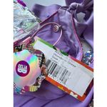 NWT Celia B Wanderer Silver Sequin Floral Mini Dress Size Small Photo 12