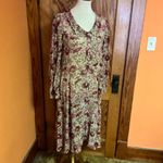 Vtg 60s floral boheme knee length dress Size M Photo 4