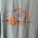 Katz Blue Embroidered Beach Dress Size L Photo 6