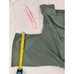 AQUA  Bloomingdale's Exclusive Pullover Top Collared 3/4‎ Sleeve Green M Photo 6