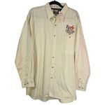 Disney  Epcot Flower Garden Festival 2001 Button Down Long Sleeve Shirt Vintage Photo 0
