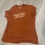 None Texas Longhorns Women's Orange Tee Photo 0