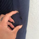 Lululemon navy striped iconic wrap cashmere blend long sleeve sweater 4 Photo 8