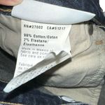 Paige Margot Short Dark Wash Cut Out Raw Hem Denim High Rise Shorts 29 Photo 4