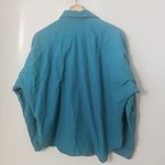 Rough Rider VTG  Circle Blouse Women's Lg Teal 90’s Rodeo Westerncore Concho Photo 1