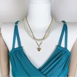 Elliatt  Patty Mesh Mini Dress in Teal Photo 3