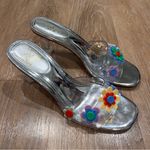 Larroudé x Gabriela Noelle: Garden Mule Deco Silver Size 8 Photo 6