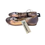 No Boundaries  pink flats, women’s size 6.5, NWT, casual, metallic, shiny, dressy Photo 2