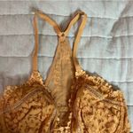 Victoria's Secret  Body by Victoria Unlined Orange Lace Racerback Bra Size 32DDD Photo 7