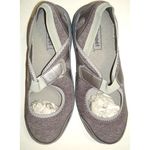 New Propet Onalee Mary Janes Comfort Womens 10 Gray Silver Shoes Adjustable Flat Photo 8