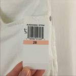 7 For All Mankind 7 for all man kind white Denim Mini skirt π Size 28 Photo 7