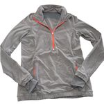 Lululemon Pullover Womens 4 Heathered Grey Forthright 1/2 Zip Photo 1