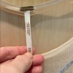 Free People Sheer Mini Slip Dress Beaded Sparkly Art Deco Size XS Photo 5