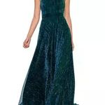 Dillard's Sparkly green gown  Photo 2