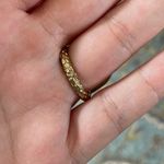 CAbi Green and Gold Gem Large Ring Photo 6