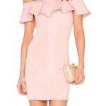 Capulet x REVOLVE Eva Off the Shoulder Mini Dress in Blush Photo 0