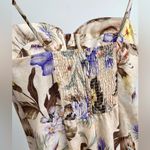 Zimmermann  Cream and Blue Floral Midi Dress 1 Photo 14