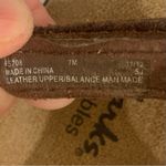 Clarks EUC Bendables Leisa Taffy Brown Leather Slingback Sandals Size 7M Photo 9