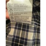 Tomas Maier Plaid Shirt Dress Long Sleeve Collared Button Down Italian SIZE 4 Blue Photo 7