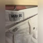 AGOLDE  Nico High Rise Slim Fit jeans in Blurred Photo 4
