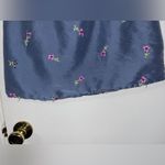 Telluride Clothing Company Blue floral Vintage Dress 100% Silk size 4 Pink Photo 1