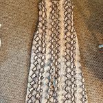 L'Agence NWT Reformation L’Agence silk long maxi dress pink python print vacation summer Photo 10