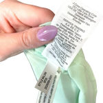 J.Crew Long-sleeve Drapey Scalloped Top Green Size XXS Photo 9