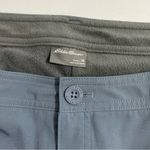 Eddie Bauer  Fleece Lined Women’s Pants Size 16P Active‎ Hiking Outdoor Blue Gray Photo 2