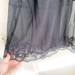 Victoria's Secret Victoria’s Secret VS Very Sexy Sheer Black Lace Bodycon Lingerie Slip Dress 2007 Photo 11