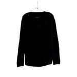 L'Agence  Antonio Lace Open Back Wool Sweater Black size XS Photo 6
