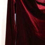 Bobi NWT Wine Velvet Dress Size Small Photo 2