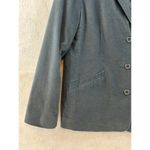 L.L.Bean Size Petite 8 Blazer Jacket Pointed Collar Pockets Pleated Back NWT Photo 3