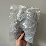 Aerie Lace Waffle Longline Bralette in Light Gray Size S New Photo 14