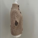 Old Navy Tan Cable Knit Short Sleeved Cardigan sz Xs-M Photo 2