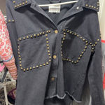 Vigoss black denim jacket  Photo 0