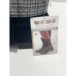 Muk Luks Lynsey Water Resistant Winter Boots Wool Glenn‎ Plaid Detail Black 11 Black Photo 5