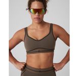Alo Yoga Airbrush Heart Throb Bra Olive Tree/Black XS Photo 6