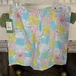 Lilly Pulitzer  Lavender Skirt in Written in the stars astrology print size 2 Photo 1