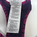 Moving Comfort  Switch it up Racer sports bra in Currant Woven size M Medium NWT Photo 7