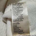 Anthropologie White Gold Floral Embroidered Smocked Cropped Square Neck Top S Photo 5