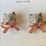 Kate Spade  Pawlina Pave’ Kitten Necklace and Earrings Set NWT Photo 2