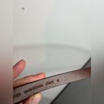 Ann Taylor LOFT Full Genuine Leather Real Animal Fur Zebra Print Dyed VTG Belt S Photo 12