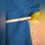 Jane and Delancey NWT Oversized Blue  Light Palm Tree Long Sleeve Shirt Sweater Photo 4