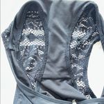 Xhilaration Black Lace One Piece Swimsuit Photo 3