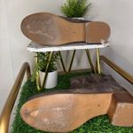 Diba True Brown Heeled Women Boots with Chunky Heel Size 8 Photo 4