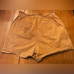 Madewell  High Rise Paperbag Utility Shorts Snap Pockets in‎ Toffee Size Medium Photo 10